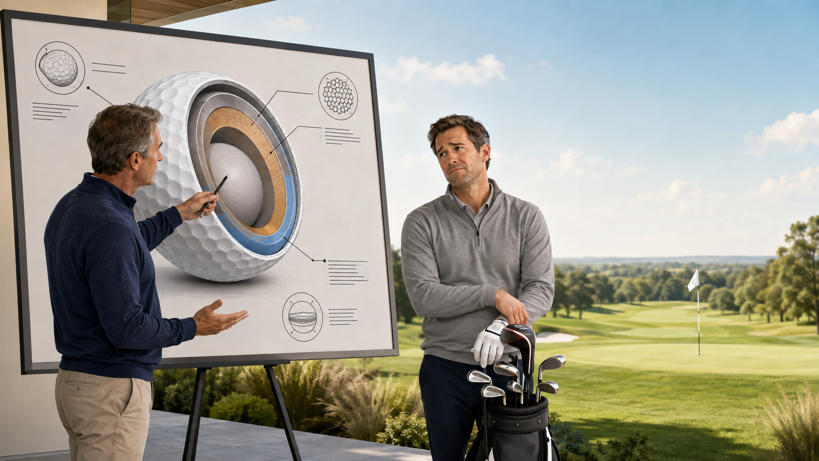 Anatomy of a Golf Ball